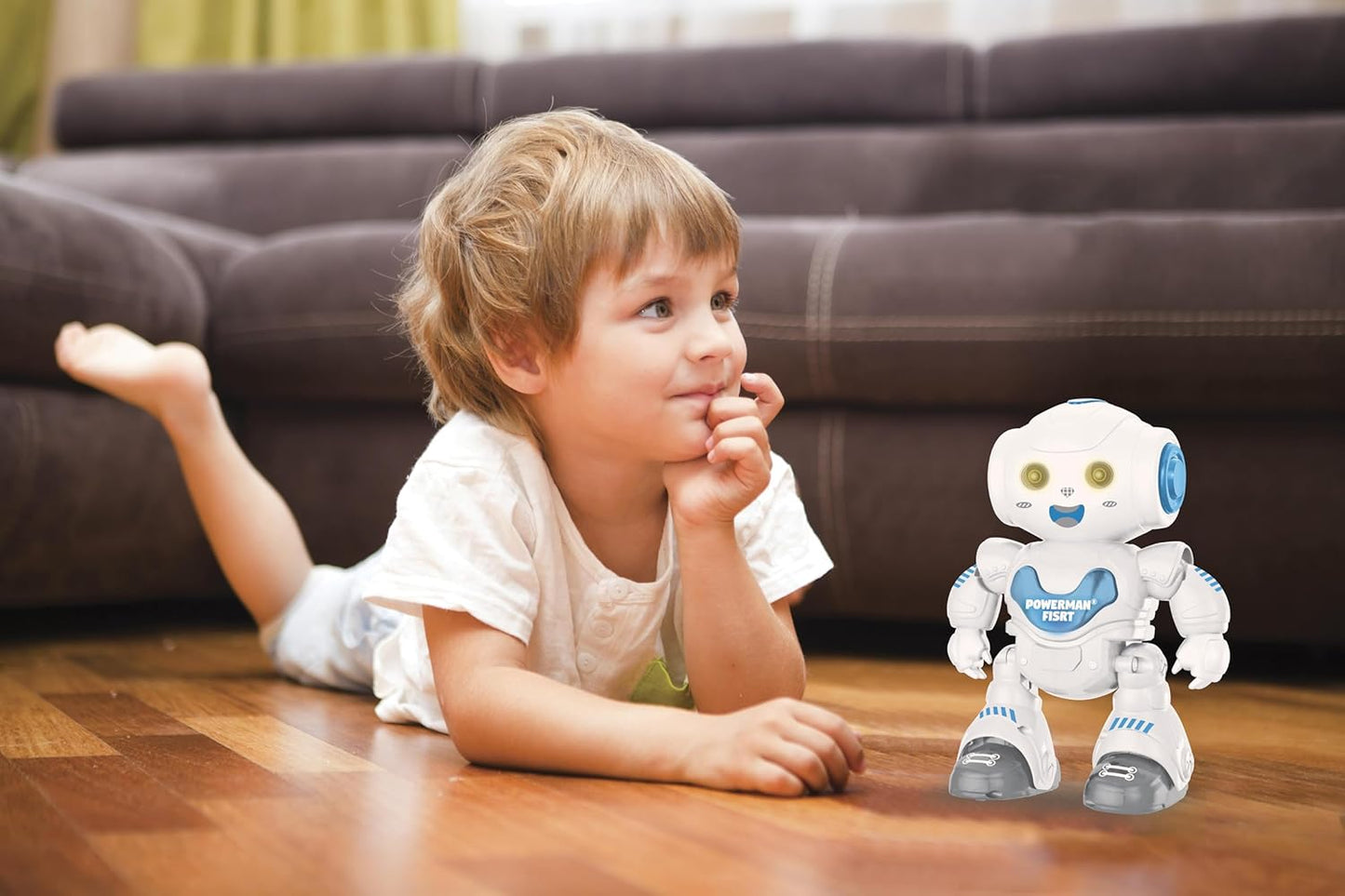 Interaktiver Lernroboter für Kinder, Powerman First _A