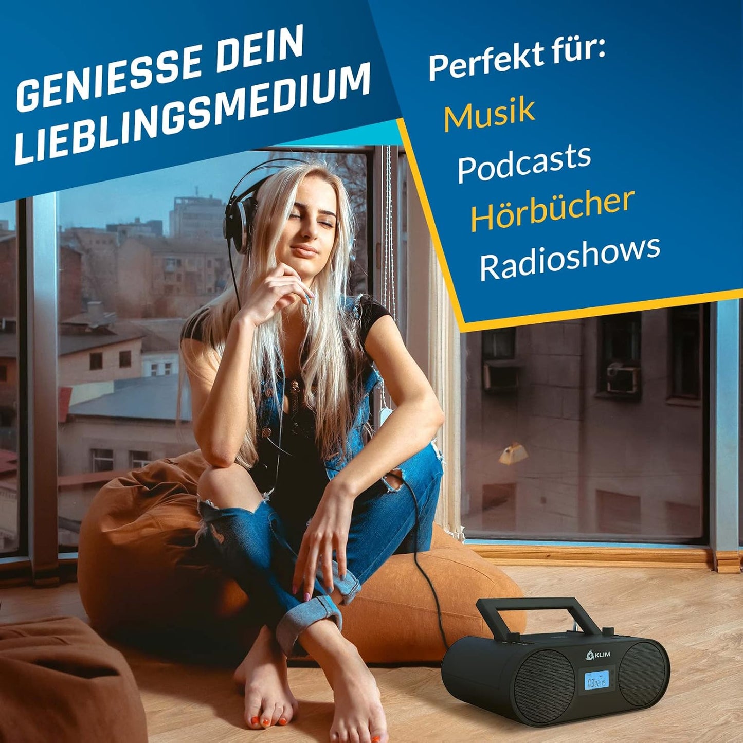 Boombox B4, B4 Schwarz