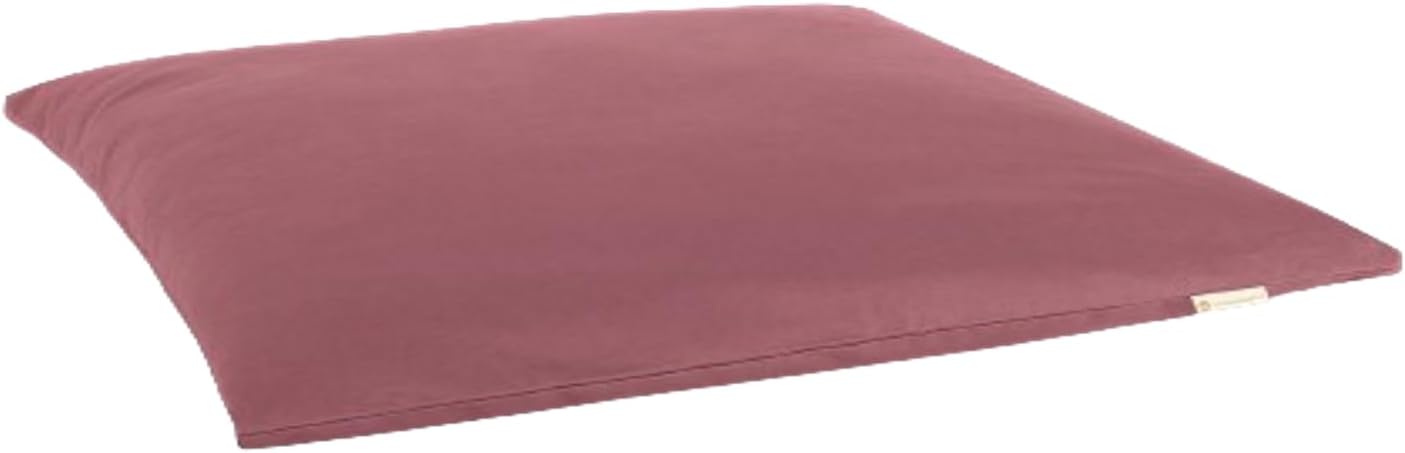 Meditationsmatte Zabuton Comfort, 7 cm / Aubergine-Rot
