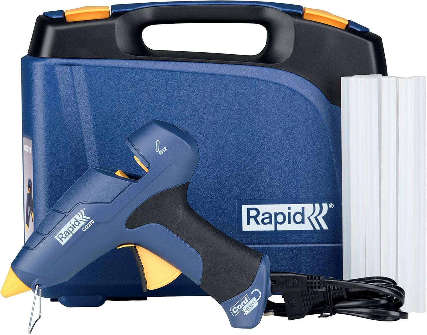 Heissklebepistole CG270, Koffer inkl. 10 Klebesticks