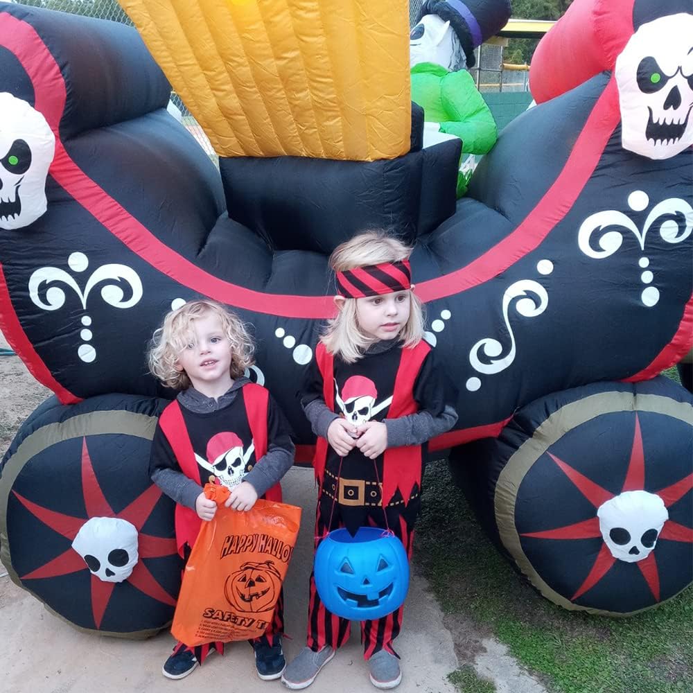 Piratenkostüm für Kinder, 5-6 Jahre/ 110-116 3 Pcs Piratensatz