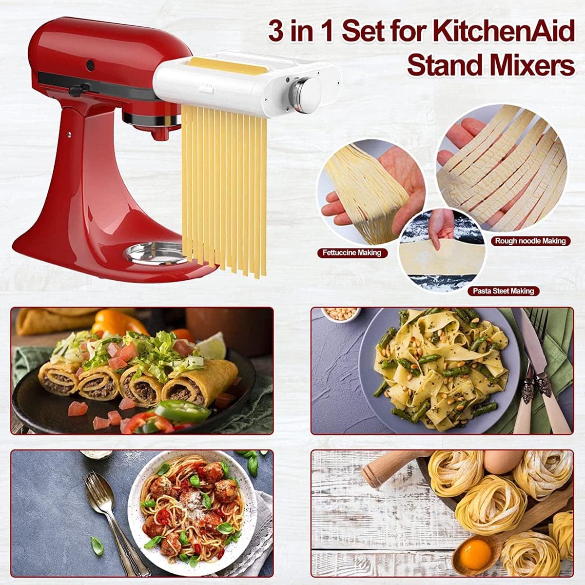 Nudelvorsatz für KitchenAid Küchenmaschine