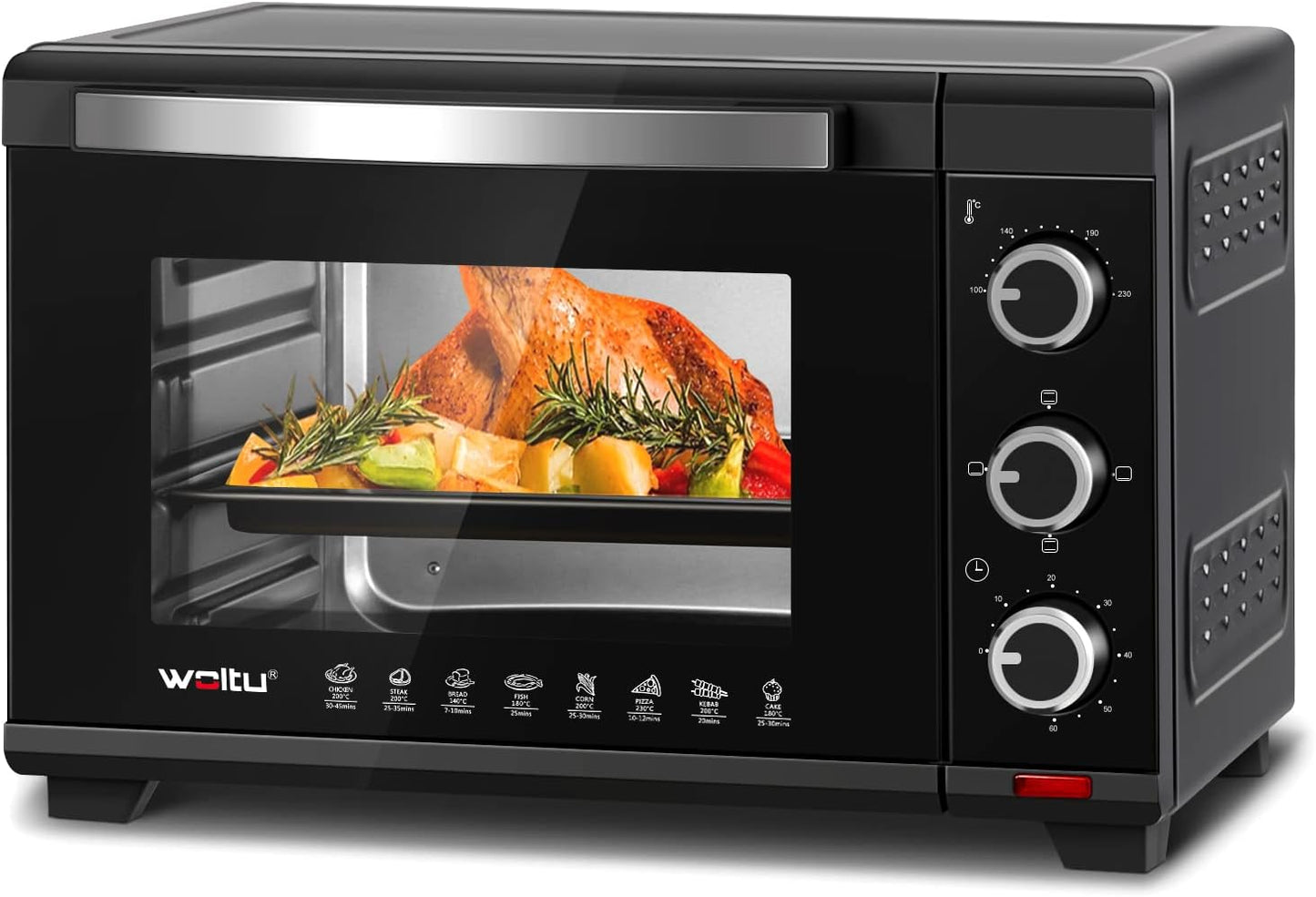 Minibackofen, Schwarz