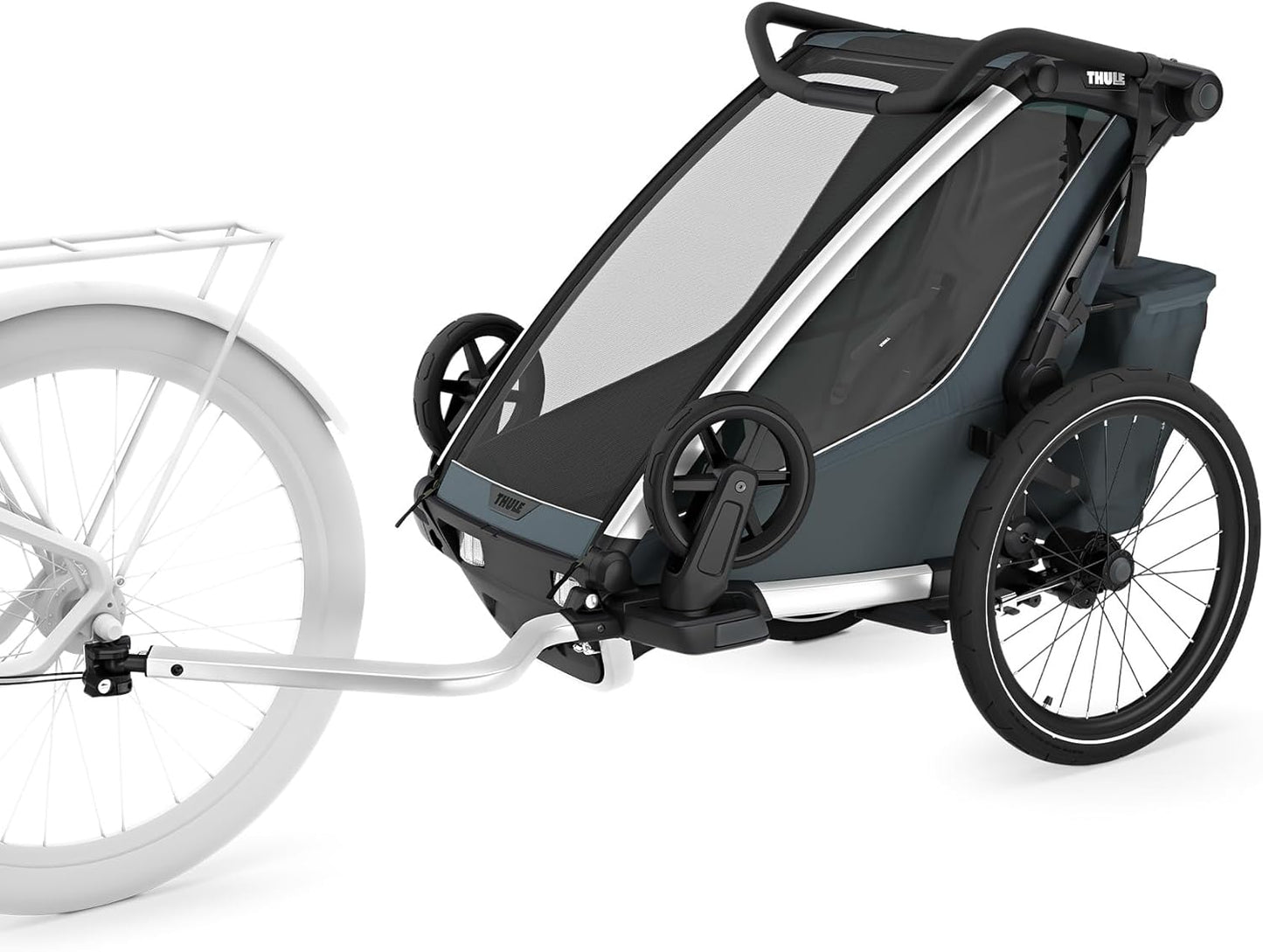 Chariot Cross 2 Multisport-Fahrradanhänger, Dark slate Single