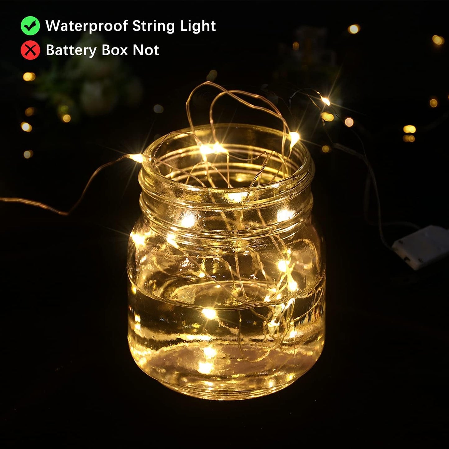 Fairy String Lights, 30 Pack 1M 10 LEDs