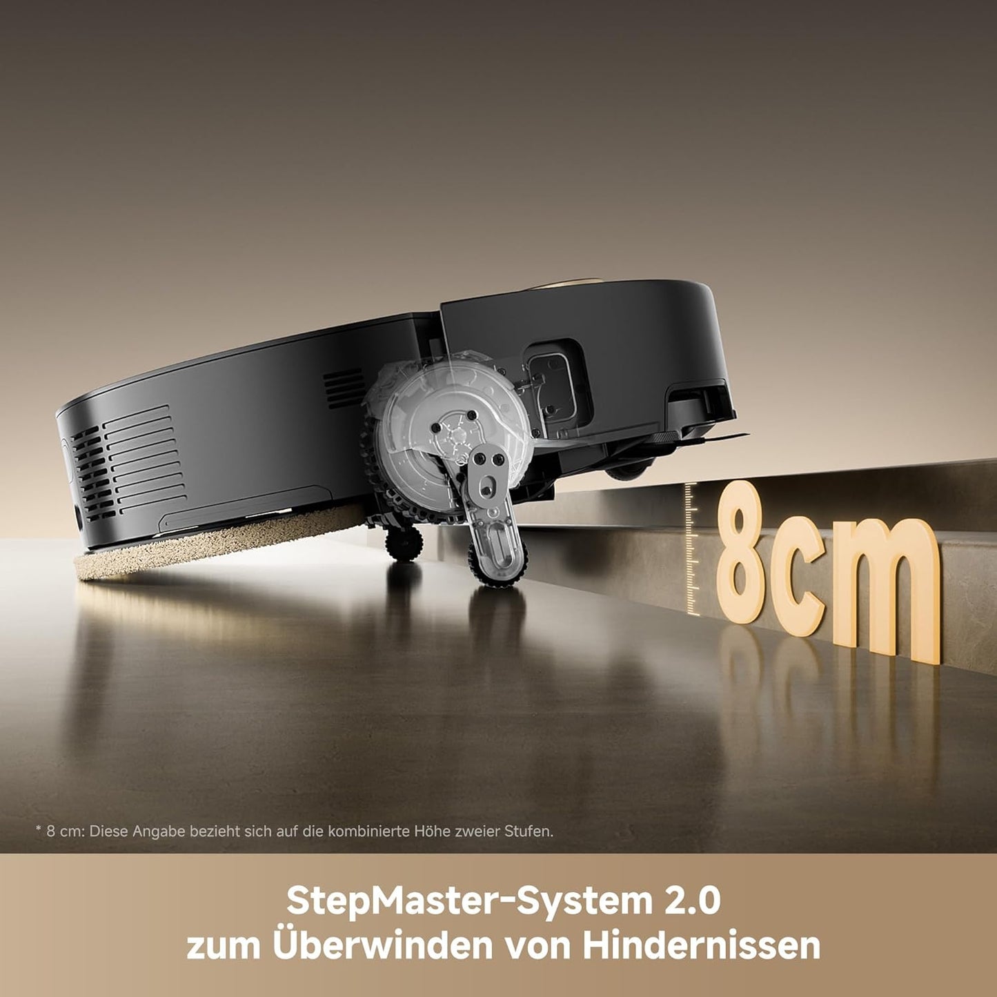 Mobius 60 Saugroboter mit MopSwap-System