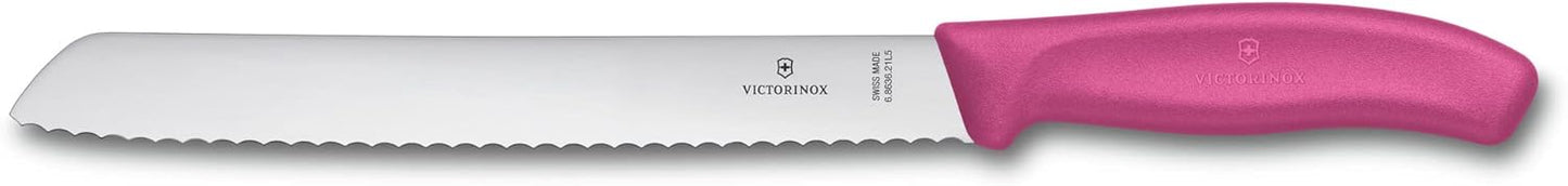 Swiss Classic Brotmesser, Pink Blister-Verpackung