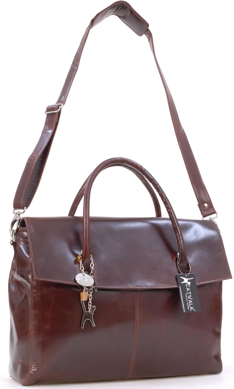 Laptoptasche Helena, XL Braun