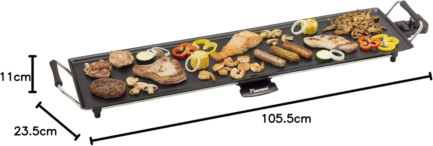 Tischgrill XXL ABP604, Einfacher und funktionaler Stil
