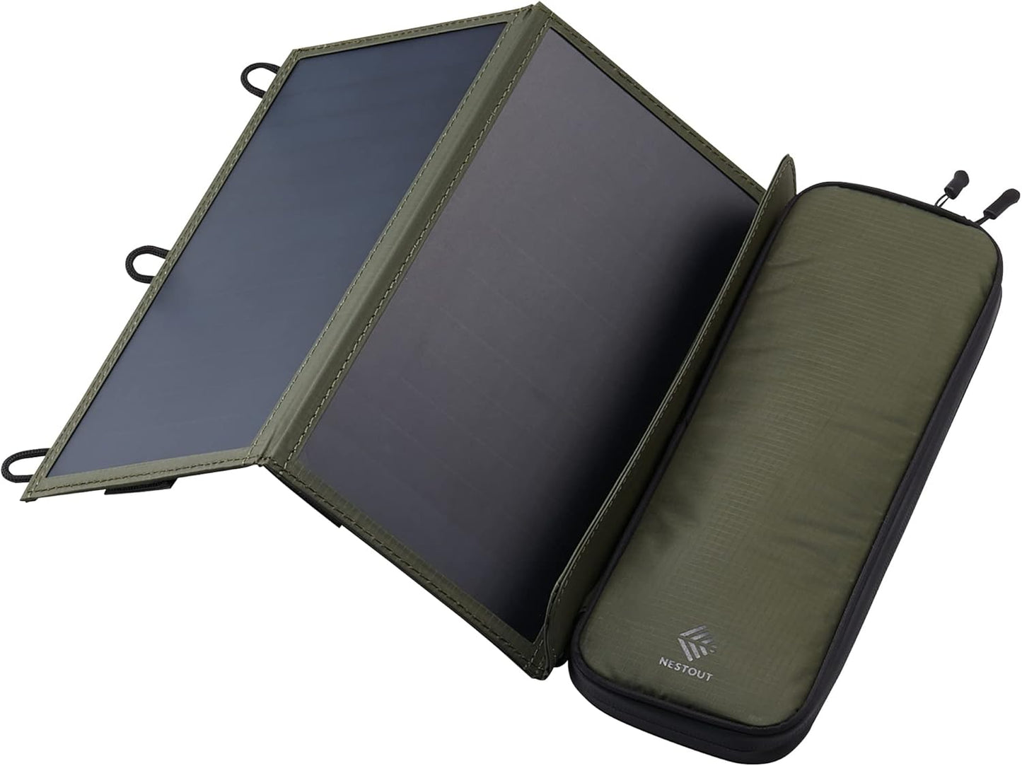 Faltbares Solarpanel mit Ladegerät, 2 Panel