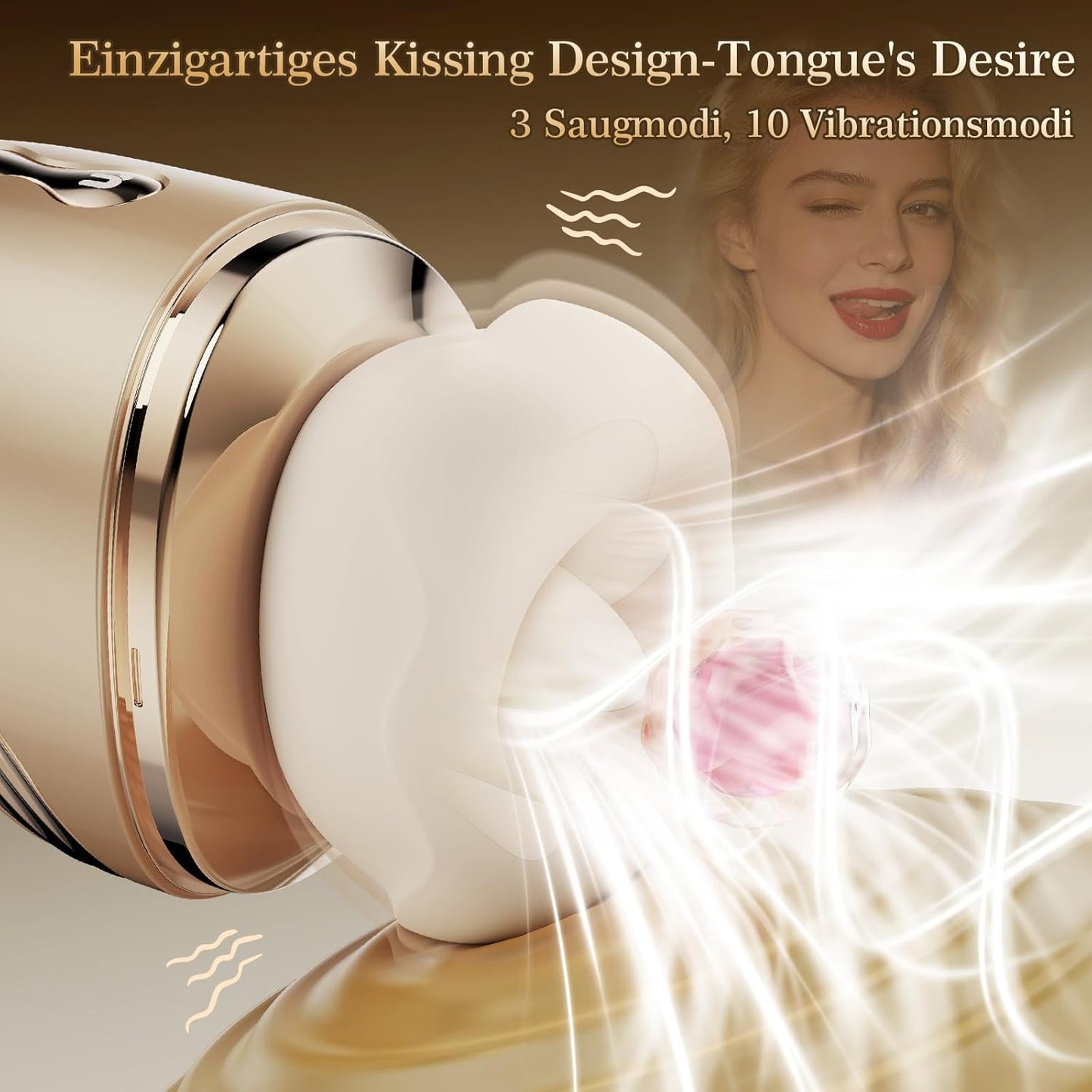 5-in-1 Vibrator mit App-Steuerung und Heizfunktion