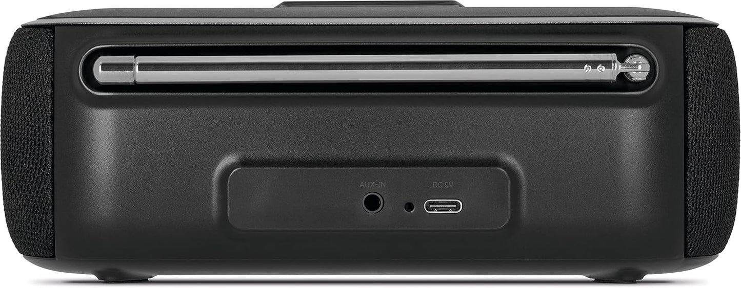 VIOLA BT 1 - Tragbarer Bluetooth-Lautsprecher mit DAB+, schwarz|DAB+, Bluetooth