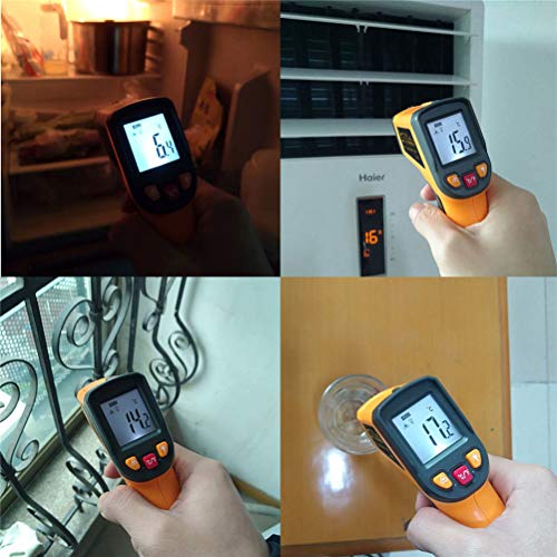 Infrarot Thermometer, Gelb