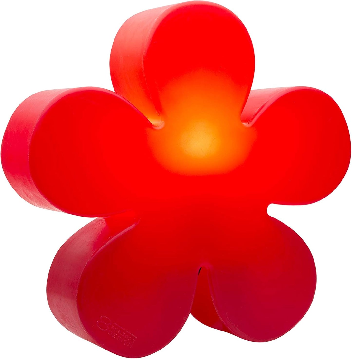 Shining Flower - Deko-Leuchte mit LED, 40 cm - LED Rot