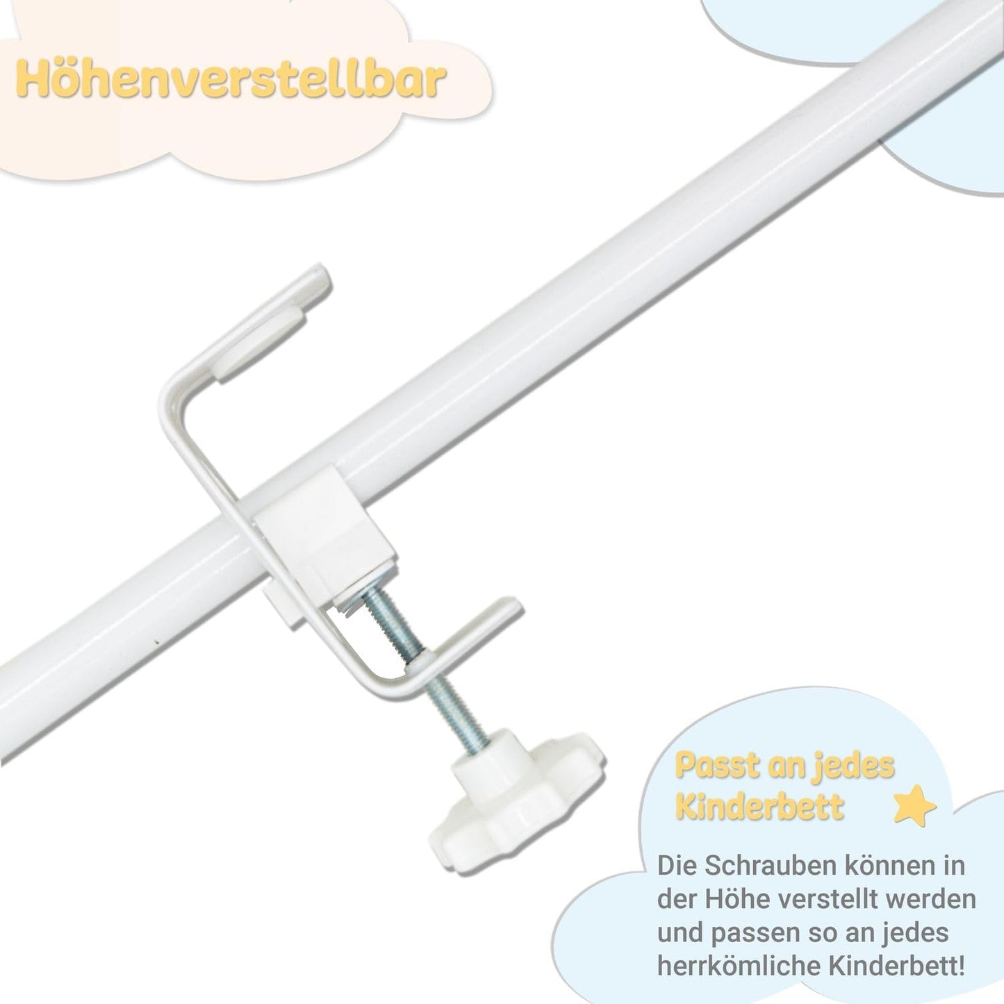 Montierbare Himmelstange, montiert