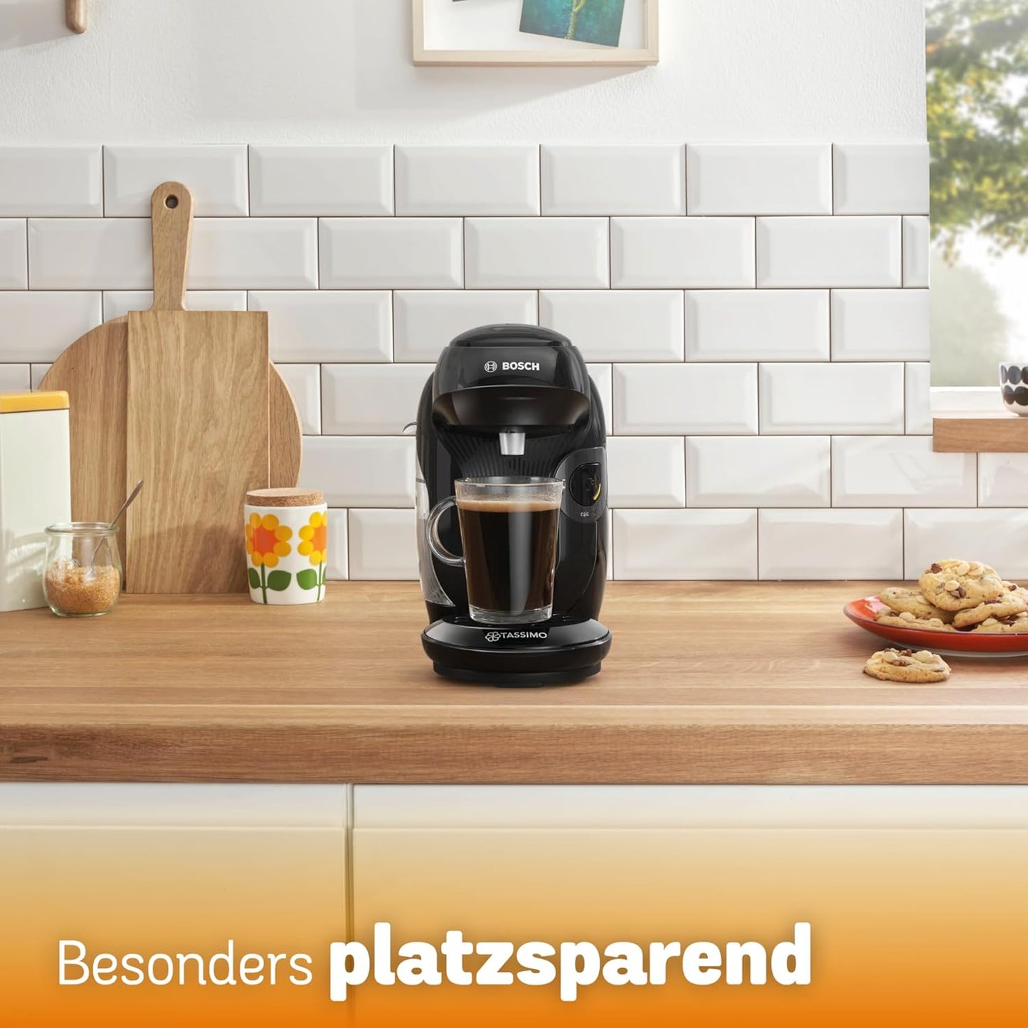 Tassimo Style Kapselmaschine, Schwarz