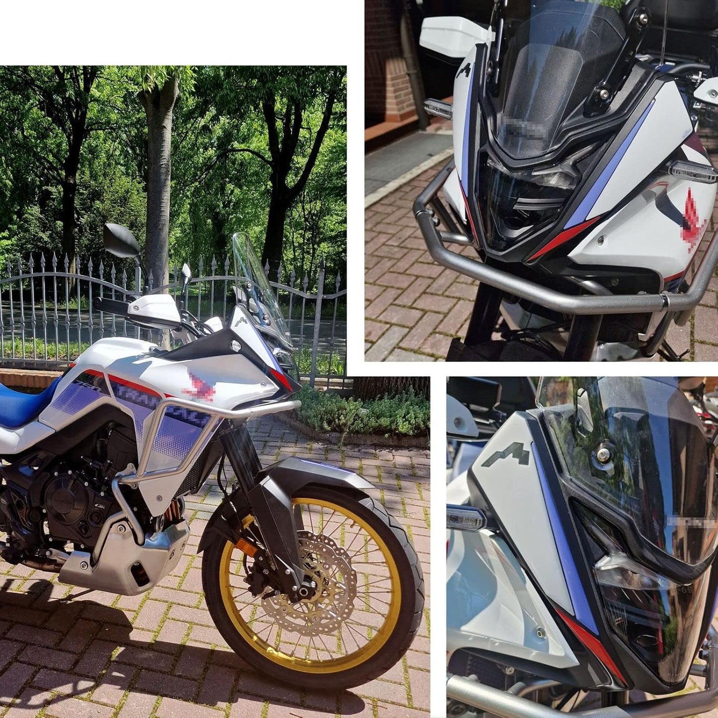 Motorrad Scheinwerfer-Schutzfolie