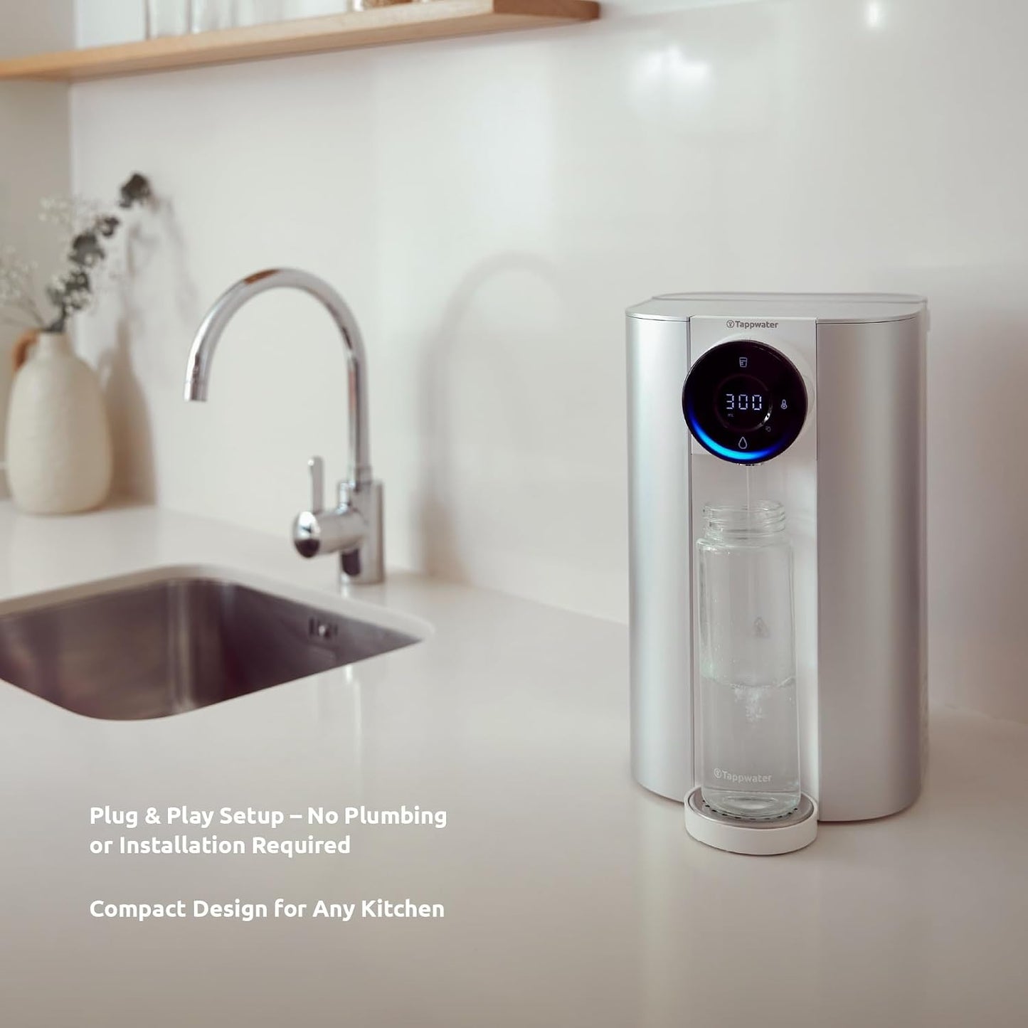 Countertop 7-stufiges Umkehrosmose-Wasserfiltersystem