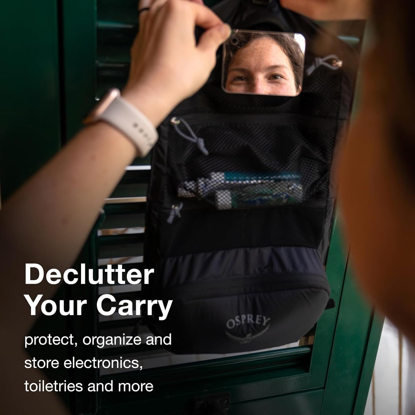 Roll Organizer, Einheitsgrösse Schwarz