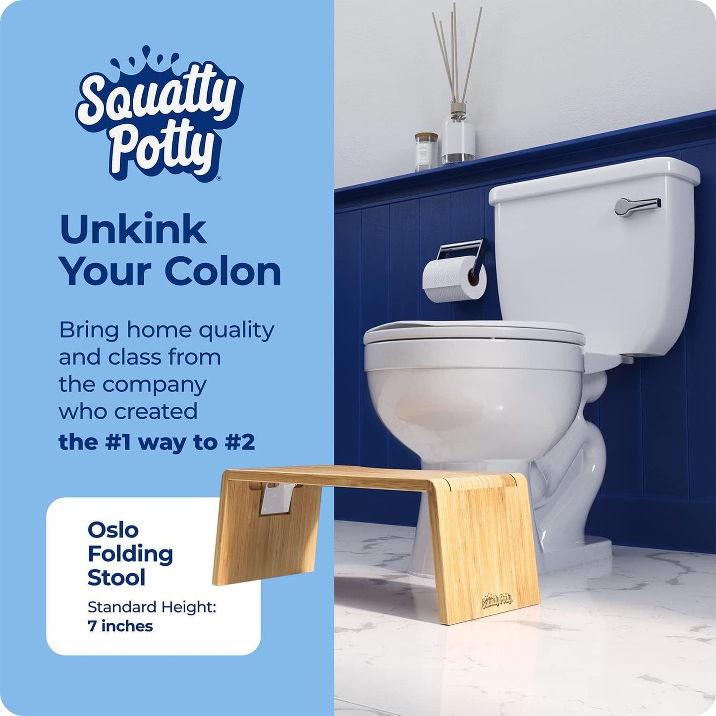 Oslo - Toilettenhocker
