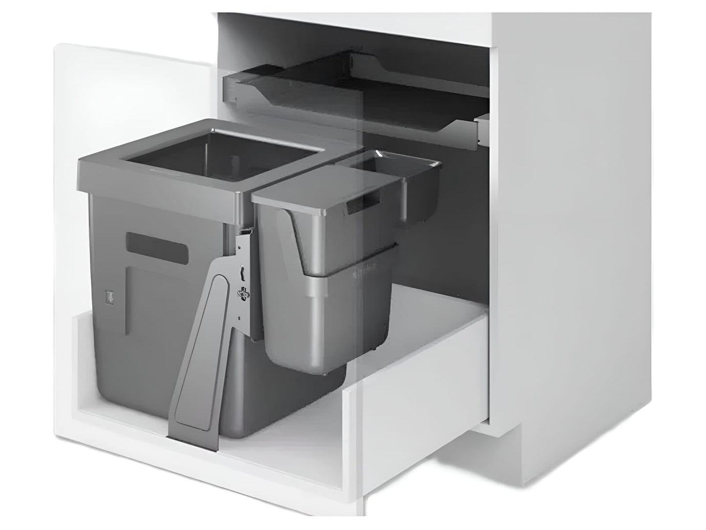 Oeko Universal Einbau-Abfallsammler 40+6+1.2L