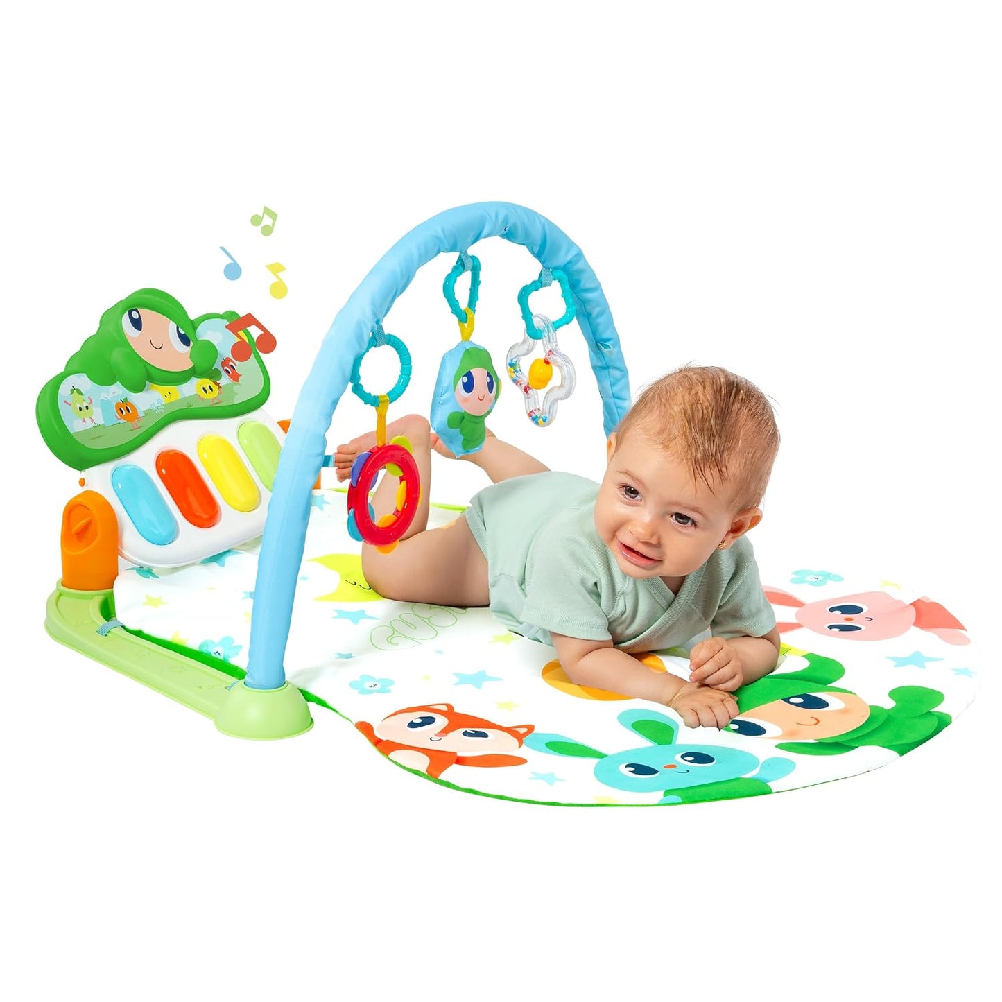 Baby-Spielmatte mit Activity Piano