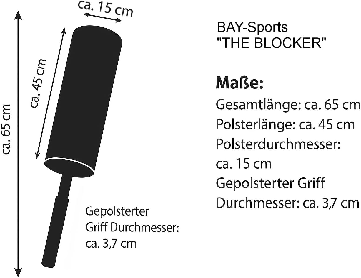 Schlagpolster mit Stielgriff für Kampfsport