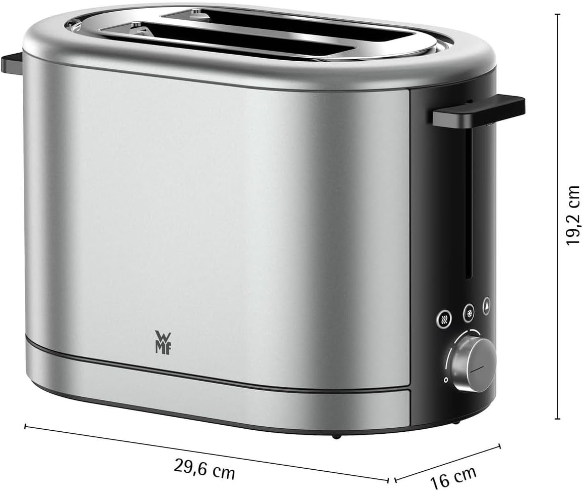 Doppelschlitz Toaster mit Brötchenaufsatz, Lono - 2 Scheiben