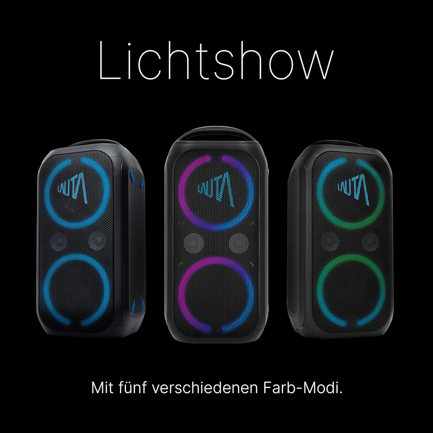 Tragbarer Bluetooth Lautsprecher Wummsbox