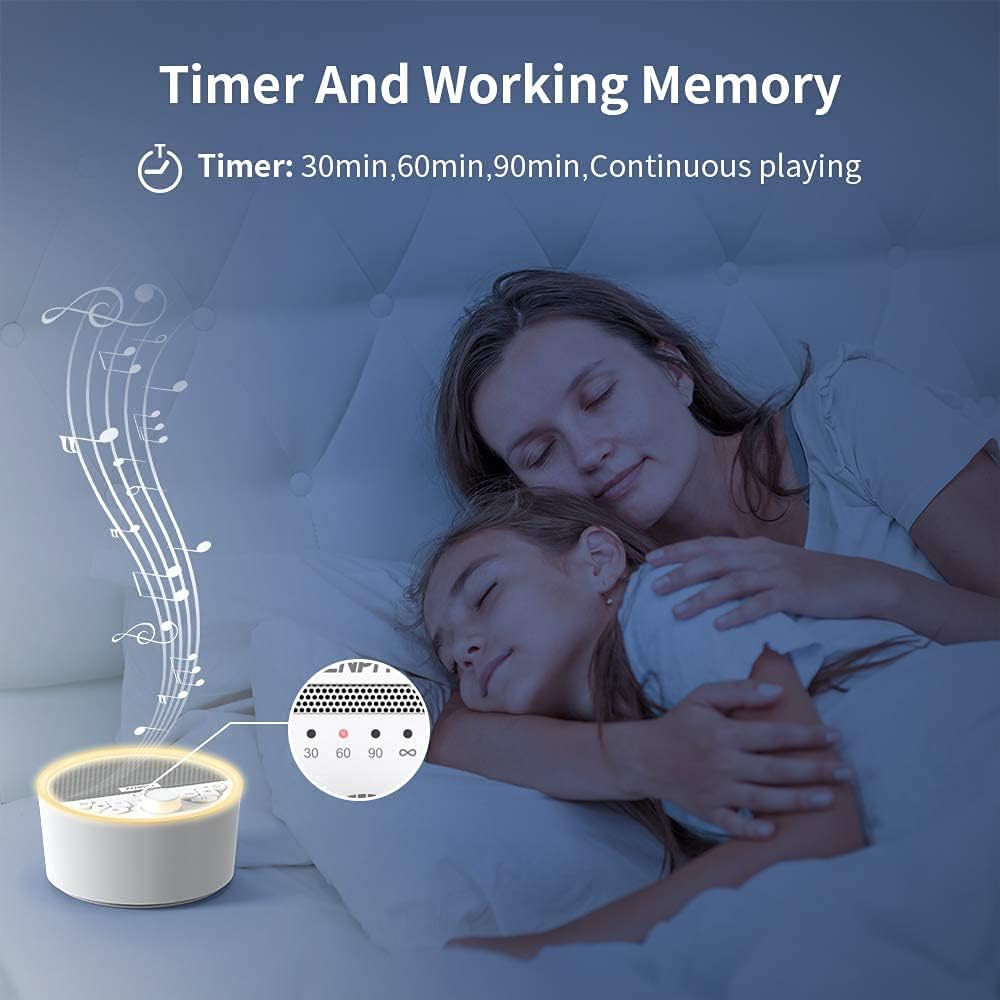 White Noise Sound Machine WNM009-WH, WNM009-WH