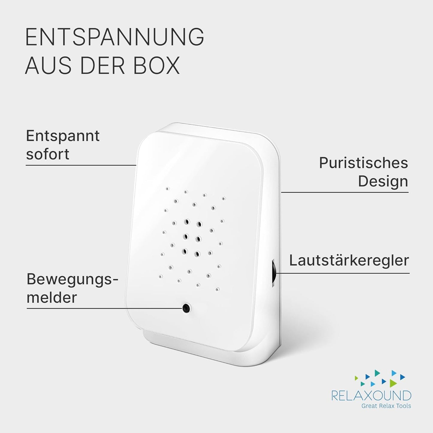 Dschungel-Soundbox mit Naturgeräuschen, Weiss