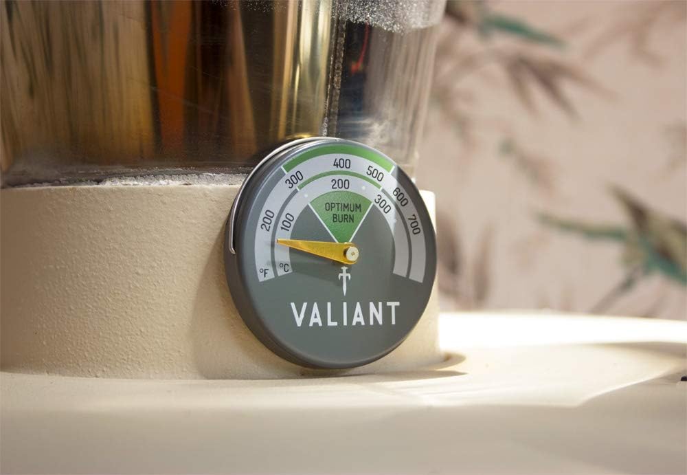Ofenventilator mit Magnetthermometer, Premium IV Ofenventilator Einzeln Grünes Thermometer