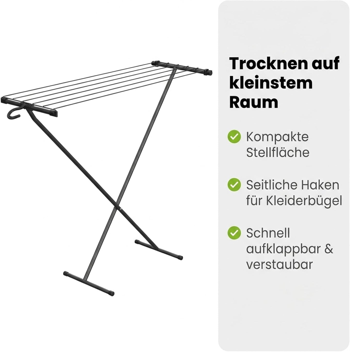 Faltbarer Wäscheständer