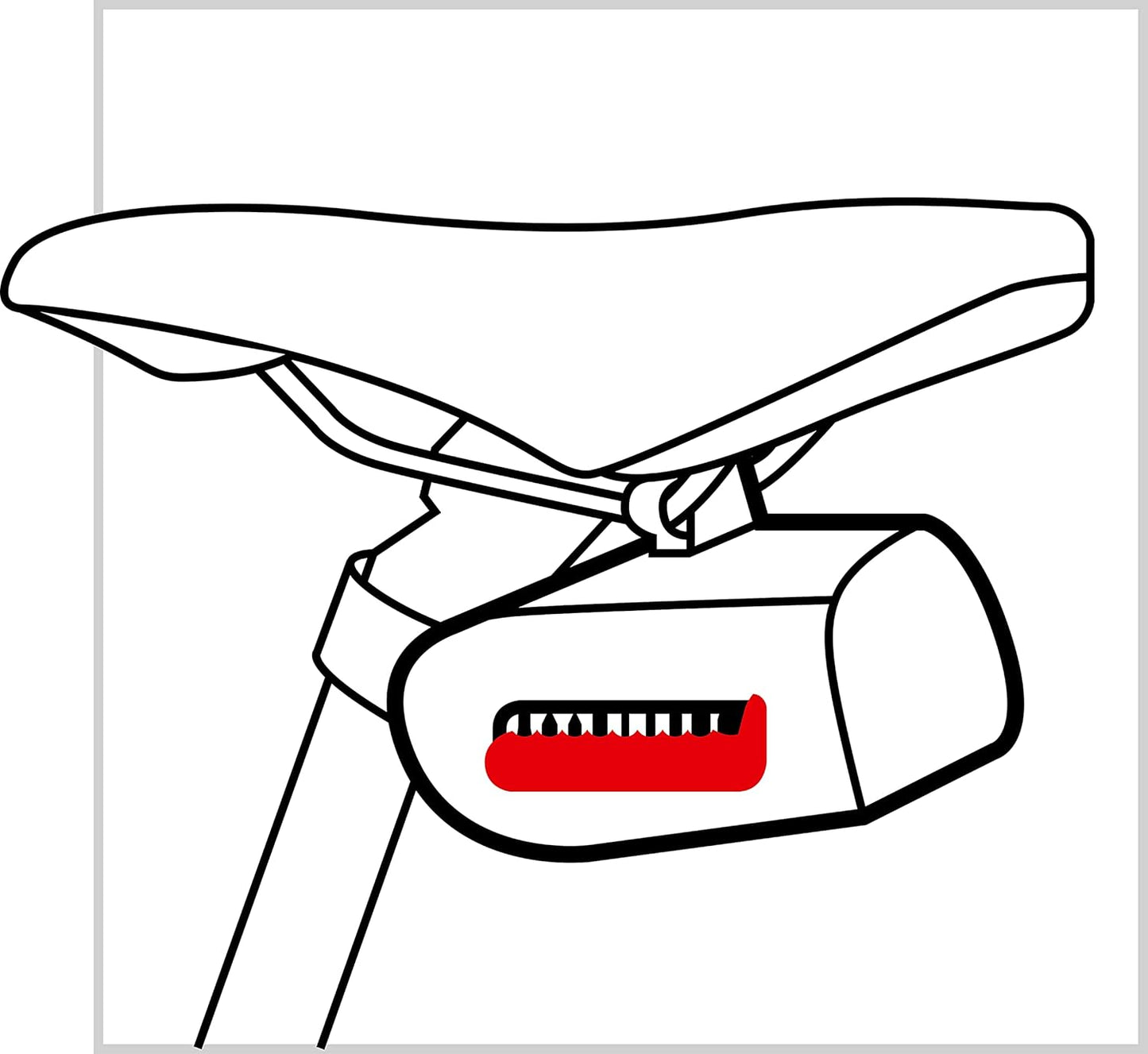 Fahrrad Multitool PB 470, Grün