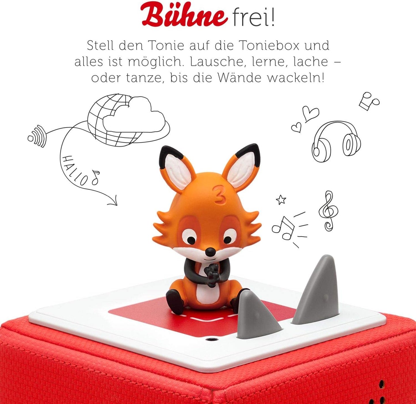 Hörfigur für Toniebox: 30 Zähllieder (ab 3 Jahre), Zähllieder