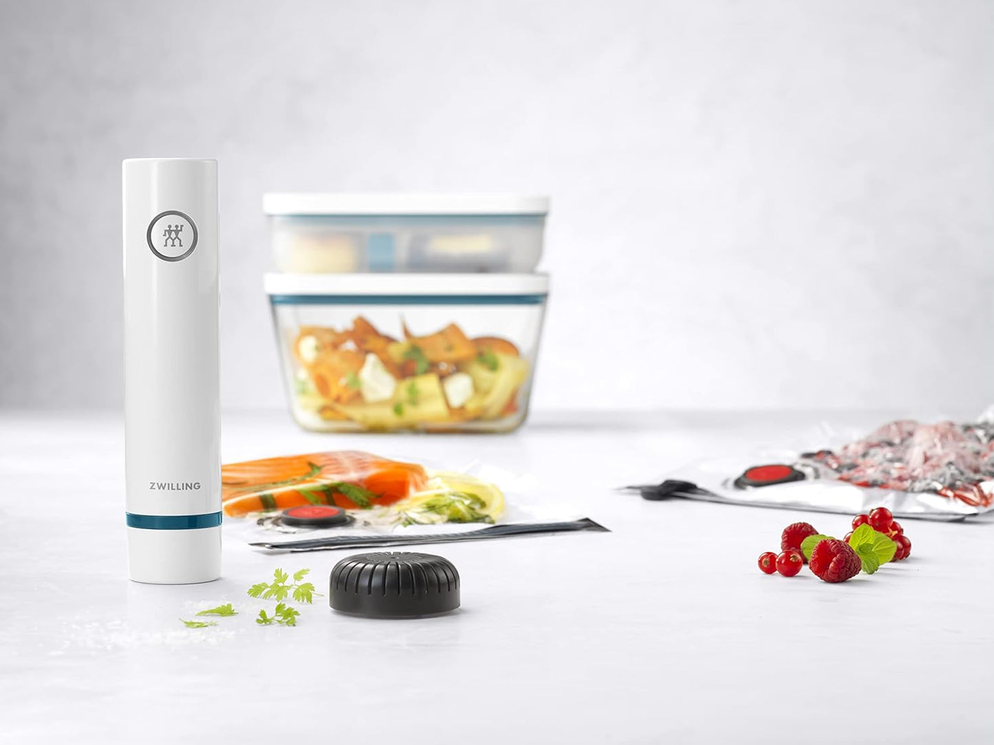 Fresh & Save Vakuum Starterset, 8-tlg., Glas
