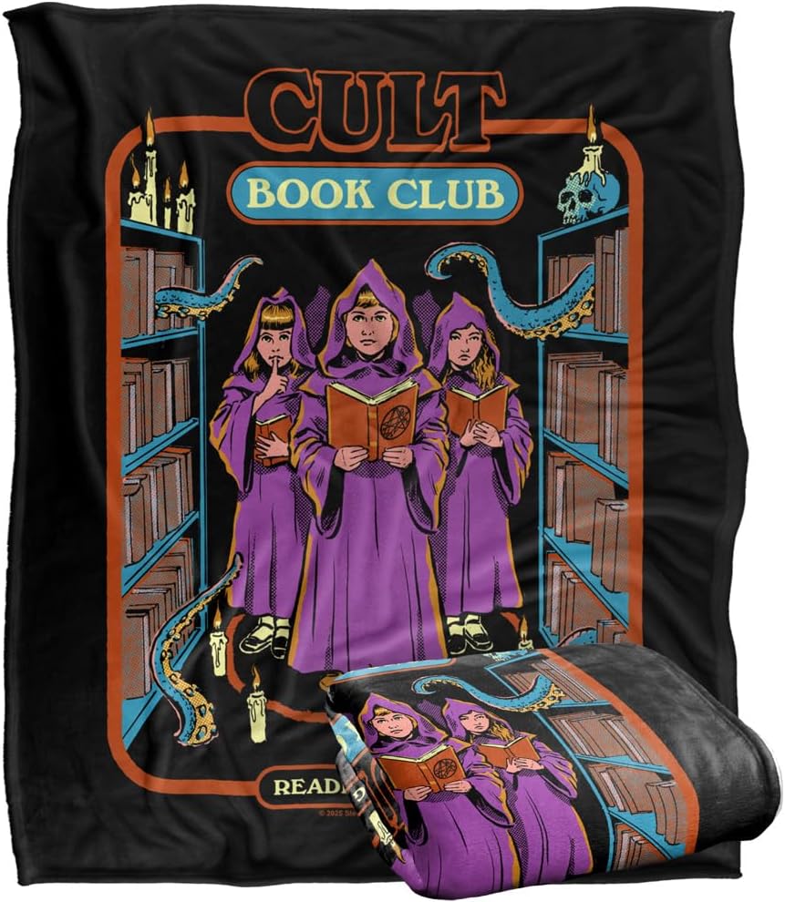 Kuscheldecke Cult Book Club, 50x60