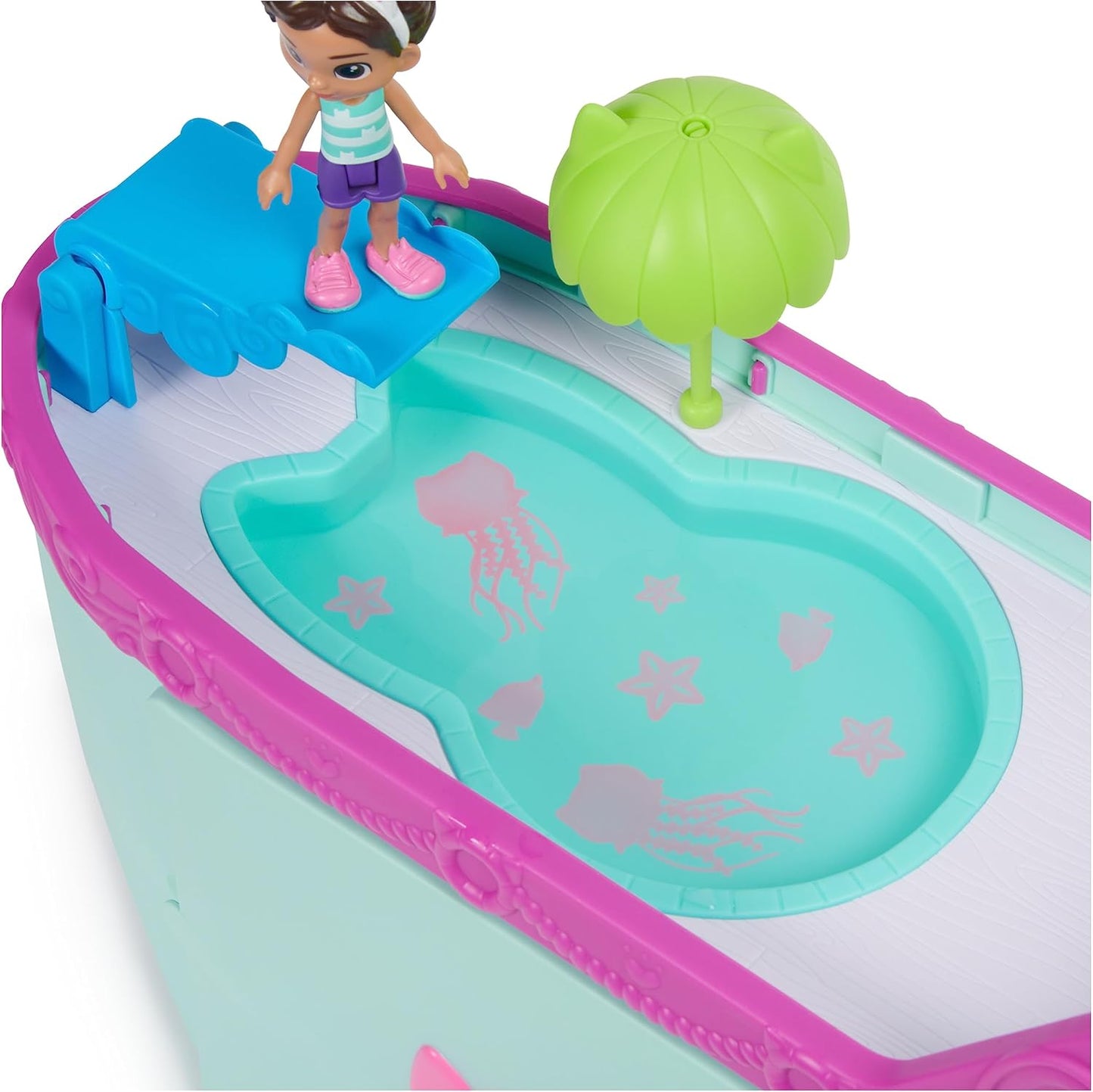 Kreuzfahrtschiff-Spielzeug-Set mit Figuren