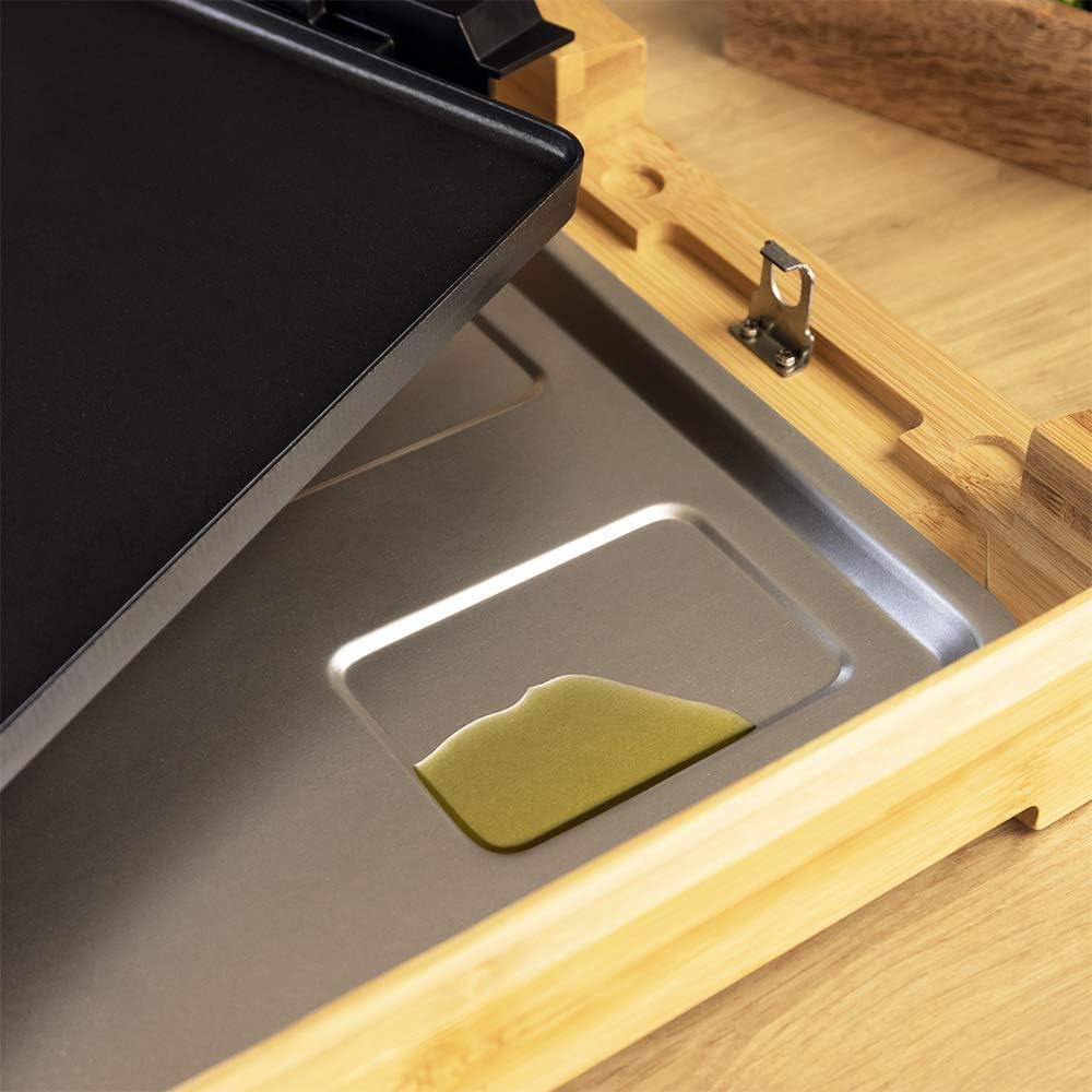 Tasty&Grill 2000 Bamboo - Elektrische Grillplatte