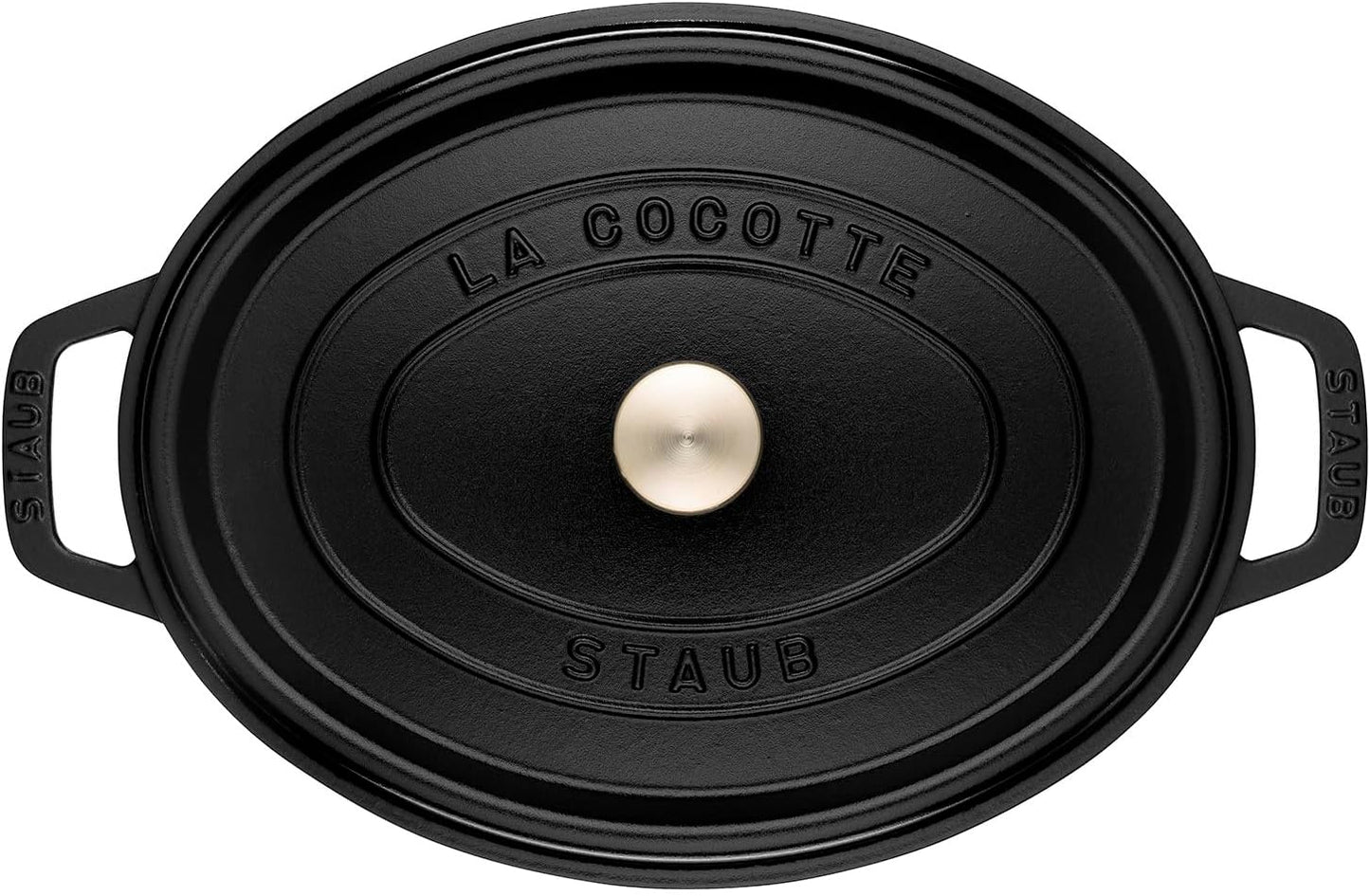 Cocotte Bräter mit Deckel, 33 cm, 6.7 L Schwarz