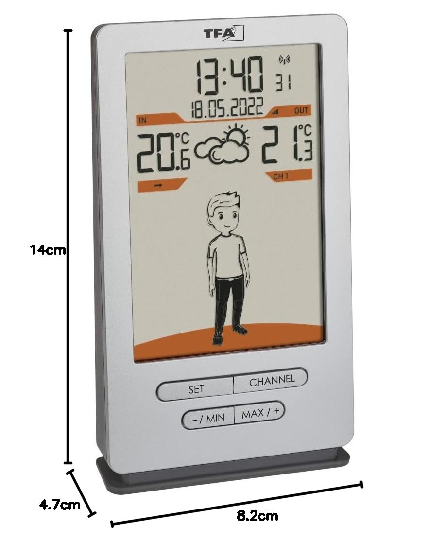 Weather Jack - Funk-Wetterstation, ohne Batterien