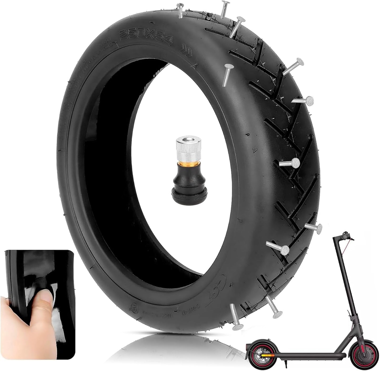 Selbstreparierende Tubeless Reifen
