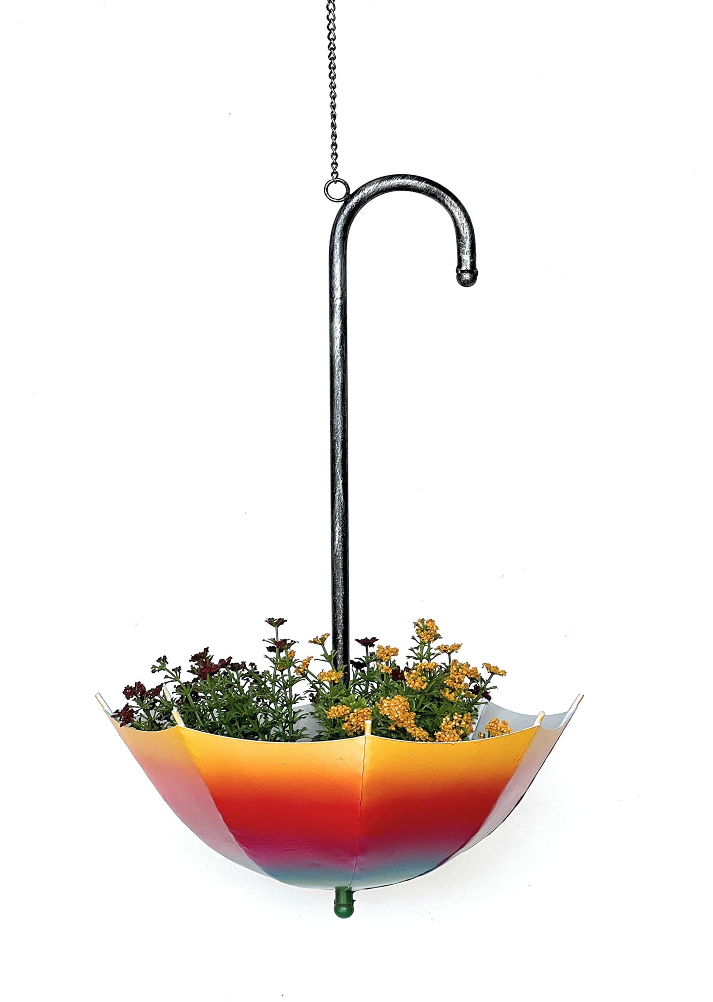 Blumenampel Regenschirm mit Topf, 72cm