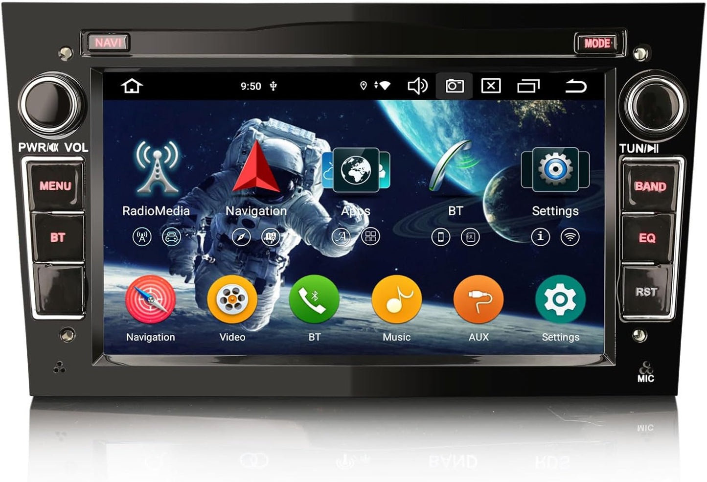 Autoradio mit Carplay & Android Auto für Opel