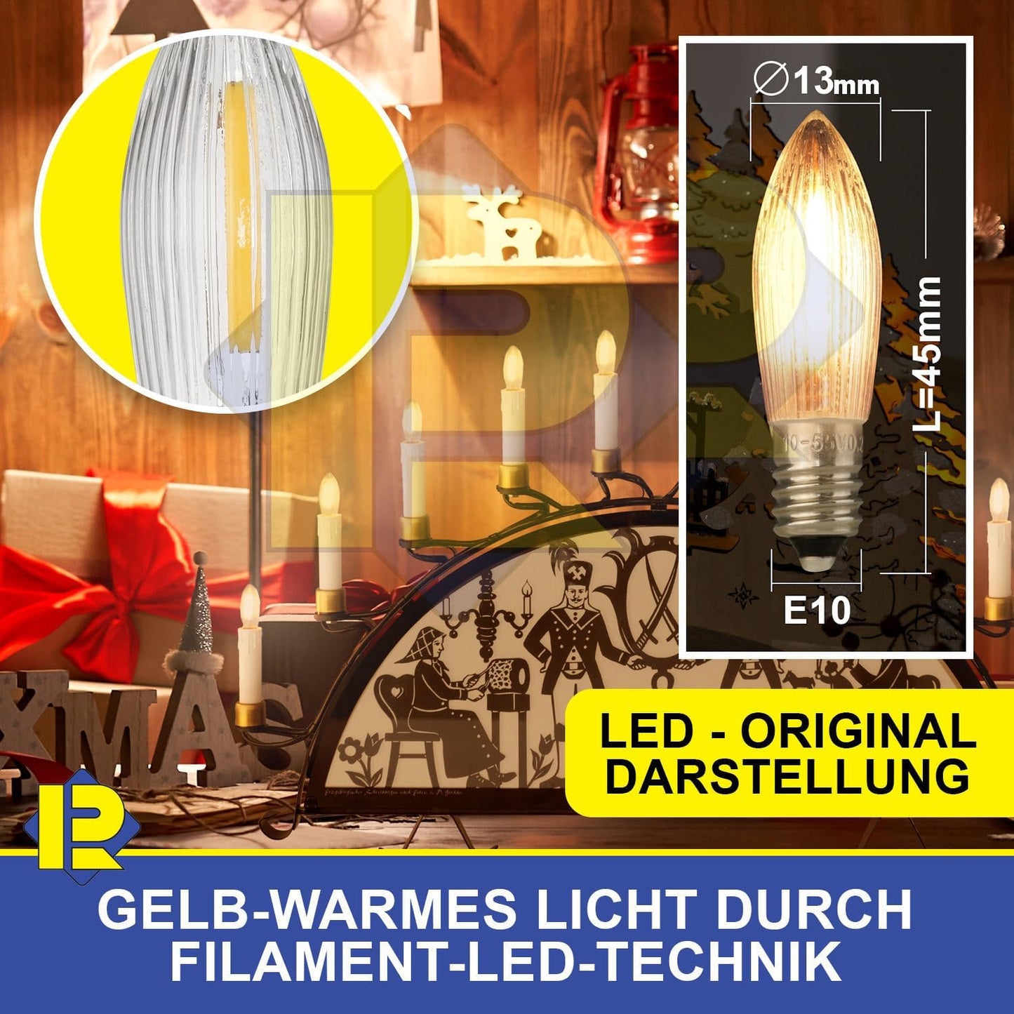 LED-Spitzkerzen, 10