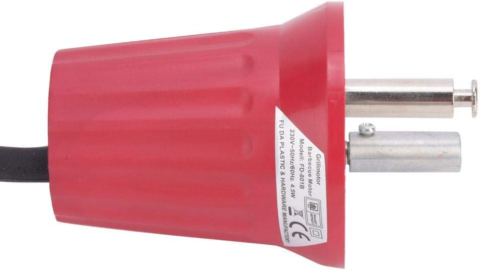 BBQ-Grillmotor FD801B, Rot