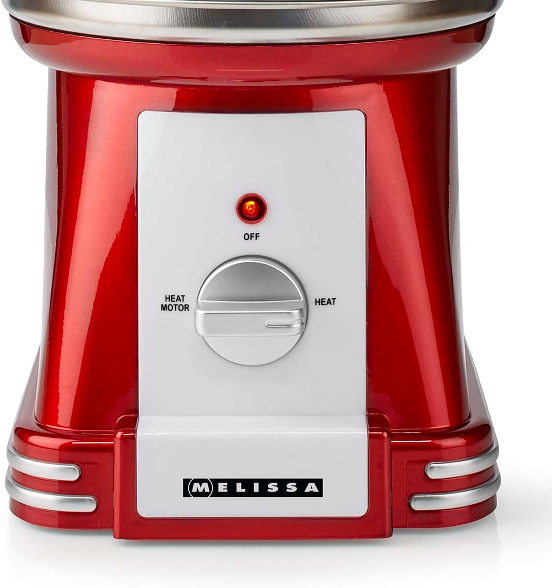Schokoladenbrunnen | 90 W | 32 cm | 3 Metall-Etagen | Rot / Weiss