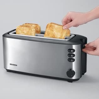 Automatik-Langschlitztoaster AT 2509, Edelstahl