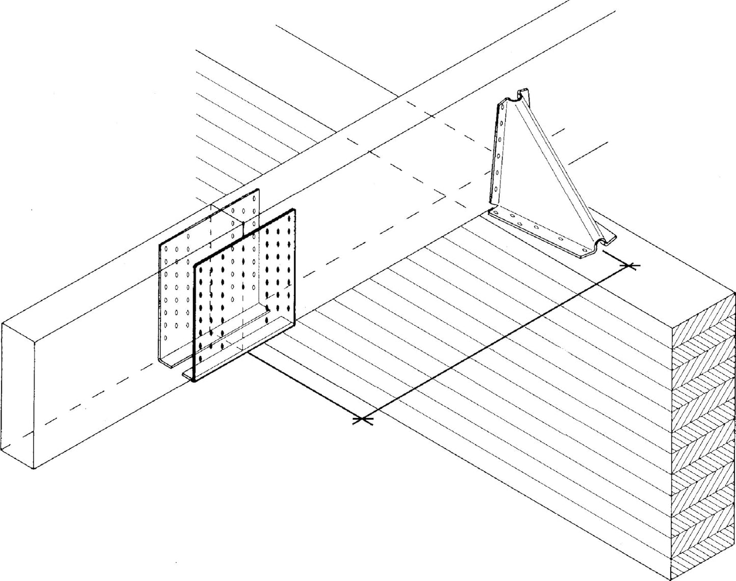 Holzverbinder, 260mm