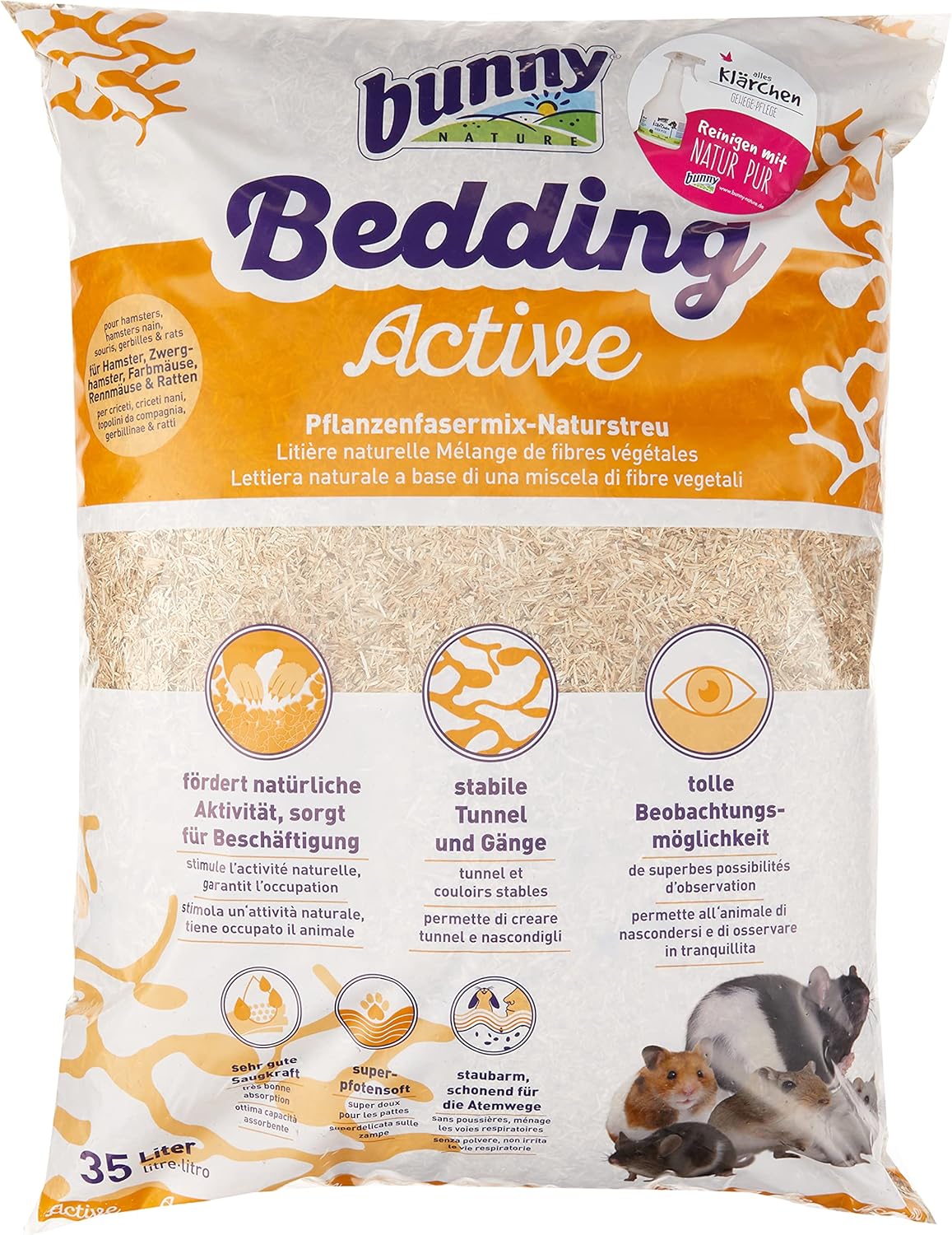 Bedding Active Kleintierstreu